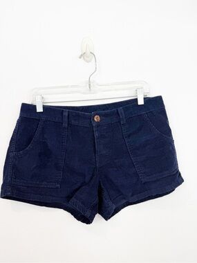 Birdwell Women’s Classic Corduroy Shorts Navy Size 6